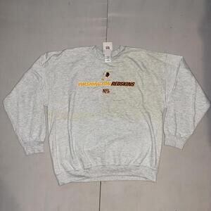 Grey Washington Redskins crewneck sweatshirt #NFL sportswear